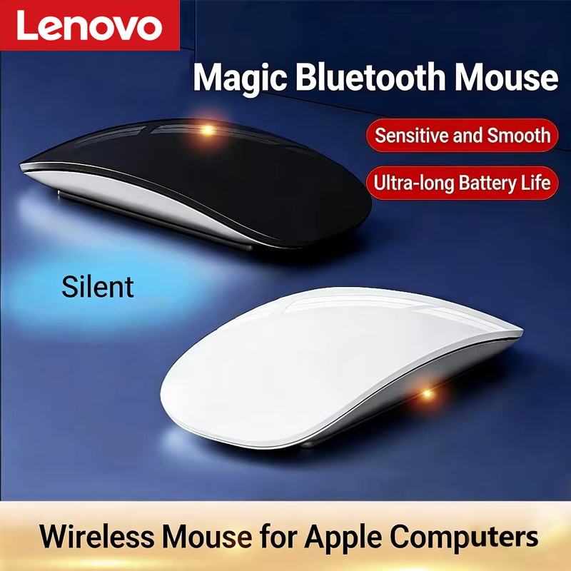 Pc Gaming Lenovo - Souris sans fil Bluetooth Lenovo, multi-touch,