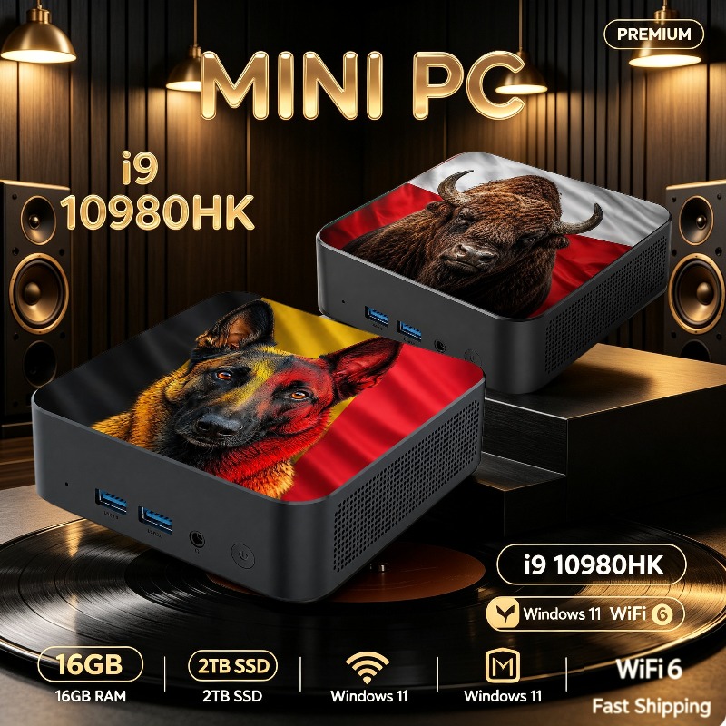 Pc Gaming Usa - Ordinateur de jeu de bureau compact