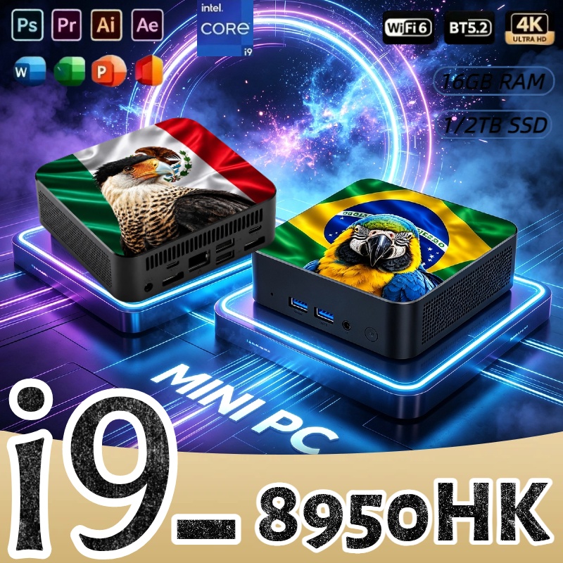 Pc Gaming Usa - Mini PC Core i9-8950HK 16 Go