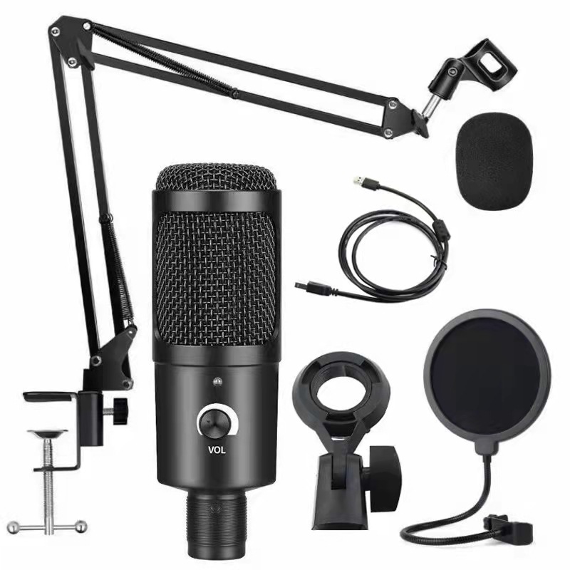 Pc Gaming Youtube - Microphone statique à condensateur USB avec