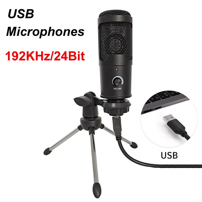 Pc Gaming Youtube - Microphones à condensateur USB pour PC,