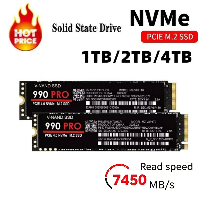 Samsung Ssd 980 Pro - SSD Gaming haute vitesse 990 PRO