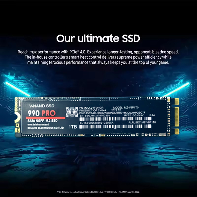 SSD interne haute performance  - Samsung Ssd 980 Pro avis et prix