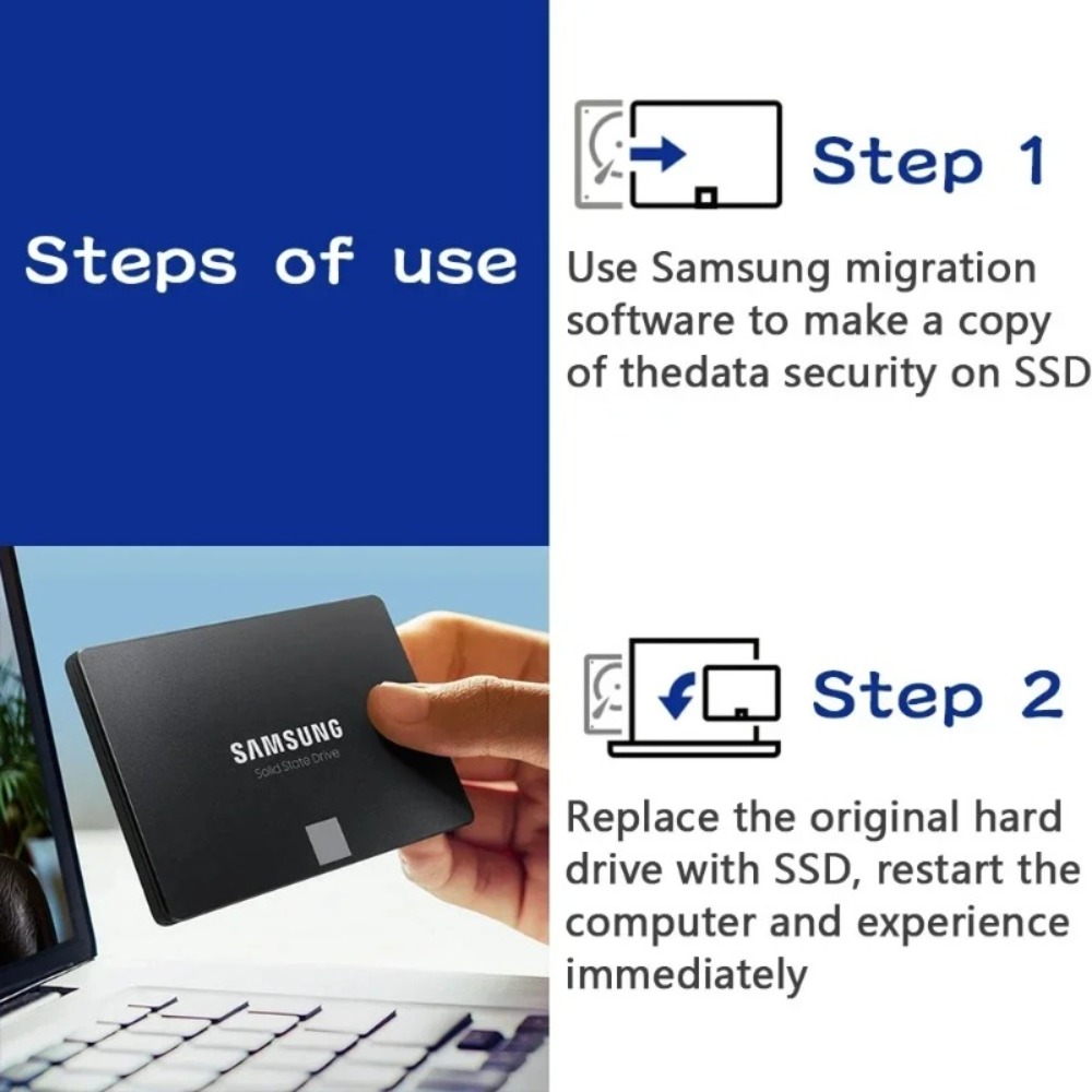SSD d'origine pour Samsung 870 - Samsung Ssd Evo 870 avis et prix