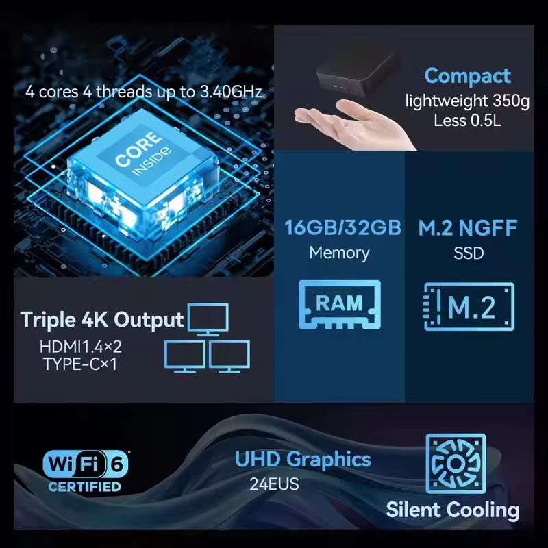 Mini PC Intel Core i9 10980HK  - Pc Gaming Xtreme avis et prix