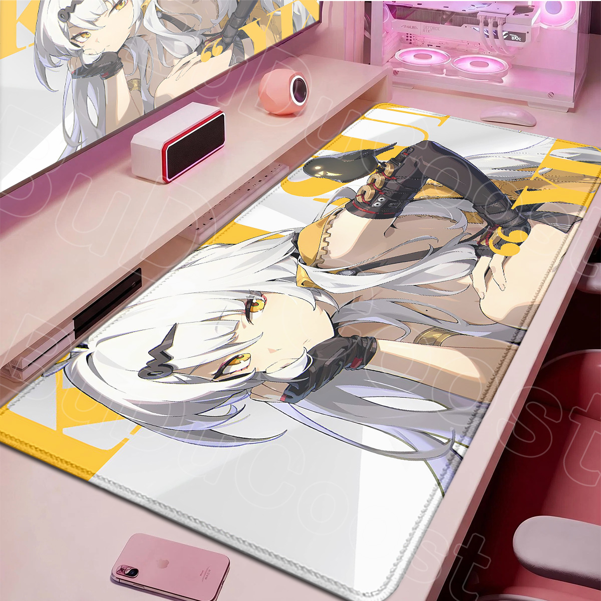 Tapis de clavier Anime Girl Yi - Pc Gaming Zone avis et prix