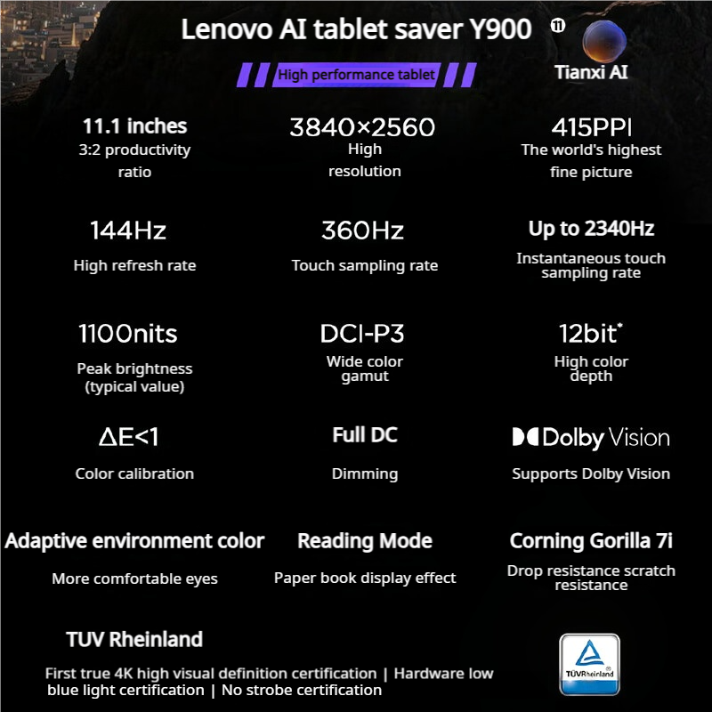 Tablette de jeu Lenovo Legion  - Pc Gaming Lenovo avis et prix