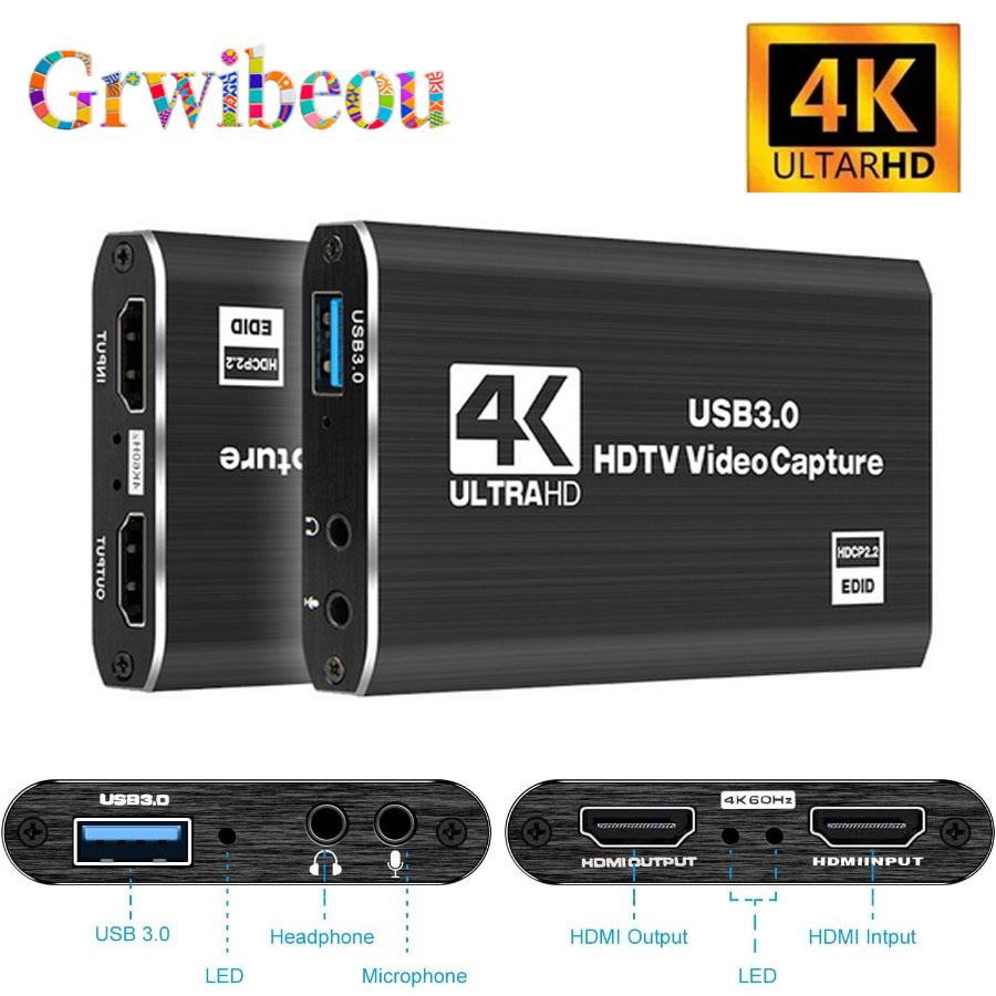 Carte d'acquisition vidéo 4K U - Pc Gaming Games avis et prix