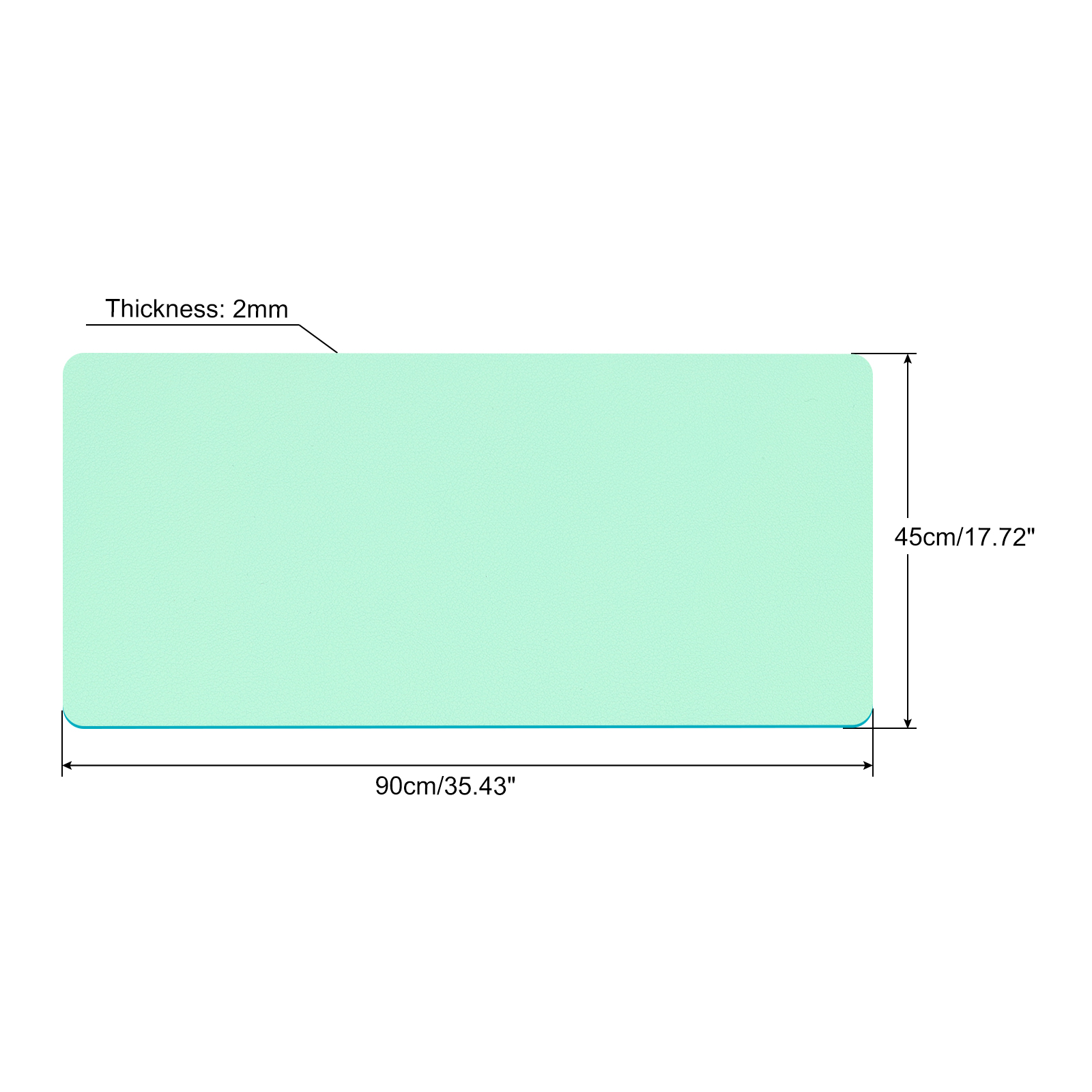 Tapis de protection en cuir PU - Pc Gaming Keyboards avis et prix