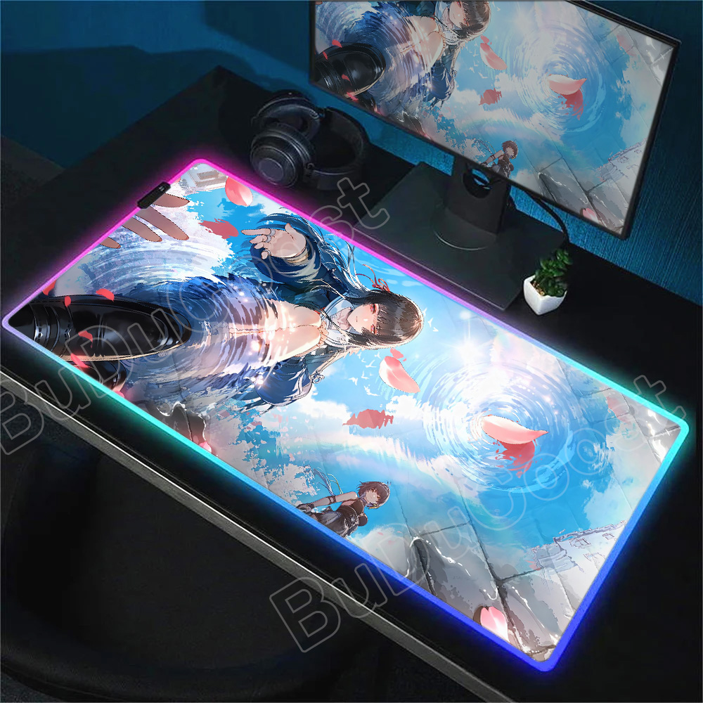Nouveau tapis de souris RGB JK - Pc Gaming Kawaii avis et prix